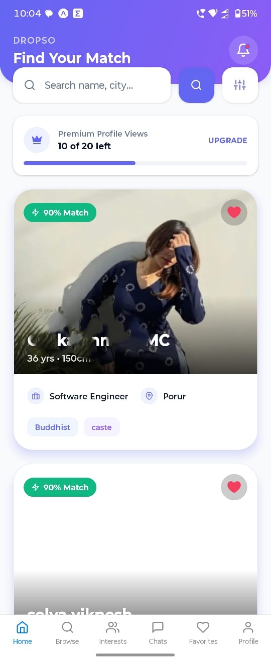 Smart Profiles Search